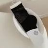 Calcetines Finos de Primavera y Verano, Calcetines Apilados, Calentadores de Piernas Finos sin Pies, Calcetines Ligeramente Transparentes de Media Pantorrilla, Calcetines de Medio Dedo para Mujer Estilo Ballet de Algodón Puro