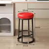 Silla de Barra Lujo Ligero, Taburete Alto de Cafetería, Taburete de Barra, Recepción de Tienda de Telefonía Móvil, Taburete Alto de KTV, Lote de Taburetes para Sala de Juegos