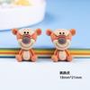 Accesorios de resina con dibujos de animales, Winnie the Pooh, estrella Dailou, color sólido, tridimensional, bricolaje, cuerda para el cabello, material para funda de teléfono, parche