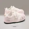 Zapatos Casuales para Mujer de Color Azul Claro con Bloques de Color, Estrellas Lindas y Huella de Pata, Transpirables y de Suela Suave, Mocasines, Nuevos para Primavera/Otoño 2026, Venta Caliente