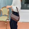 Bolsas de Designer de Nicho Francesas para Mulheres, Bolsa de Ombro Vintage, Bolsa Baguete, Bolsa de Mão com Padrão de Crocodilo, Bolsa de Socialite, Bolsa Transversal