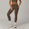 Calça de Yoga com Cintura Dobrável para Mulheres Bumbum Pêssego Cintura Alta Emagrecedora Levanta Bumbum Calça Esportiva Justa Pilates Modeladora Calças Fitness