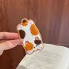 Cinta adhesiva mágica de pelo castaño lindo para niños, pegatina de flequillo para la frente de bebé, pinza para el pelo para la parte posterior de la cabeza de las niñas, accesorio para el cabello