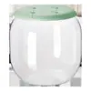 Cubo de Almacenamiento Transparente Multifuncional para el Hogar Caja de Almacenamiento Taburete de Almacenamiento para Juguetes de Peluche Infantiles Cesta de Almacenamiento para Artículos Varios Muñecas