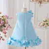 Vestidos para Niña al por Mayor en Stock 2026 Estilo Nuevo Tirantes Finos Lentejuelas Pastel Tutú Vestido Formal Infantil Vestido de Princesa