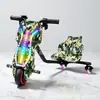 Triciclo de Drift 250W com ajuste de 3 velocidades, triciclo de drift elétrico para crianças, kart de drift