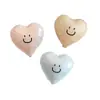 Pegatinas de Globo con Cara Sonriente de Papel de Aluminio en Forma de Corazón Flotando en el Aire Decoración de Cumpleaños Accesorios para Fotos de Fiesta Arreglo de Escena Creativo