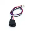 Socket Hembra Typec 6P/4P Inyección de Pegamento Soldadura Directa por Presión Cable Conector Hembra USB Puerto de Carga Socket Hembra Impermeable Datos