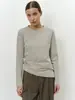 Camiseta de manga larga transfronteriza, estilo europeo y americano, primavera y otoño 2026, camiseta versátil de cuello redondo para el hogar y el trabajo, algodón orgánico, ropa casual transfronteriza