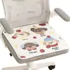 Cojín de Seda de Hielo, Cojín Lindo de Trasero de Panda, Cojín para Silla de Oficina que No da Calor en Verano, Cojín Fresco y Transpirable para Dormitorios de Estudiantes