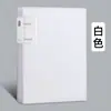 Pasta para Documentos A4 Transparente com Páginas de Inserção Bolsa para Armazenamento de Provas 100/60 Páginas Pasta de Arquivo Organizador Multifuncional de Papel