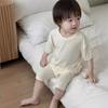 Traje de verano para niños, ropa de verano para bebés, ropa infantil coreana para niños, traje de casa para bebés de verano 2024