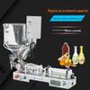 Máquina de Enchimento Pneumática Horizontal Automática para Pastas, Máquina de Aquecimento e Dosagem de Líquidos de Uso Duplo para Molhos, Máquina Dosadora de Aço Inoxidável