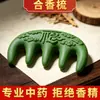 Atacado de Fábrica Produtos Populares Douyin e Kuaishou: Pente Massageador He Shou Wu, Pente Artesanal de Ervas Naturais, Pente de Incenso