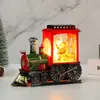 Decoração de Natal transfronteiriça arranjo de decoração lanterna de vento castiçal lâmpada luz noturna mesa de Natal