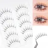 Pestañas Postizas Enteras Naimei de Una Pieza con Tallo Duro Tallo Transparente Estilo Natural COS Maquillaje Tailandés Pequeño Demonio Principiante Diario