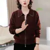 Cárdigan de Punto para Madre Primavera y Otoño para Mujer 2026 Nuevo Moda Suéter con Cremallera para Mujeres de Mediana Edad y Mayores