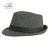 Chapéu Jazz Novo Estilo Europeu e Americano para Primavera e Outono para Homens, Chapéu de Performance Agente Retro Britânico, Chapéu de Cavalheiro, Chapéu Pequeno Formal Casual para Mulheres
