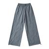 2024 Verano Nuevo Americano Retro Holgado Cintura Alta Pierna Ancha Overol Pantalones Casuales de Pierna Recta Delgados para Mujer