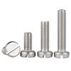 Tornillo de cabeza cilíndrica ranurada de acero inoxidable GB65 tornillo ranurado 304
