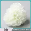 Cabeza de flor artificial de clavel de 5 cm, flor para diadema de bricolaje, tocado, horquilla, flor para el cabello, diadema, material para birrete, flor falsa, flor decorativa hecha a mano