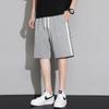 Pantalones Cortos de Verano para Hombre Talla Grande con Sentido del Diseño Moda Masculina Estilo Nuevo Marca Duffy Shuai Chao Pantalones de Cinco Puntos Pantalones de Hombre Color Verde Militar