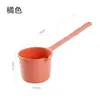 Cuchara de Plástico con Mango Largo para Agua para Lavar el Cabello del Bebé, Cucharón de Cocina Engrosado, Cuchara para el Baño de Niños Pequeños y Bebés