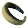 Diadema Lavado Facial de Seda de Leche Estilo Nuevo Transfronteriza para Mujer, Diadema de Terciopelo, Tela de Terciopelo Esponjoso, Accesorio para el Cabello Negro, Diadema de Verano