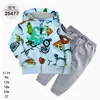 Comercio Exterior Ropa Infantil Primavera y Otoño Conjunto Infantil de Dos Piezas Material Sudadera Sudadera con Capucha Ropa Infantil para Bebés Ropa de Salida [Al por Mayor]
