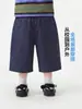 Calça Curta Masculina Estilo Europeu Algodão Puro Verão 2026 Nova Roupa Infantil Roupa de Verão para Crianças Pequenas Shorts Finos para Meninos