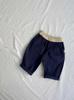 Pantalones casuales estilo coreano Ins para niños y niñas estilo Mori para exteriores pantalones que combinan con todo temporada de primavera y otoño material grueso color sólido pantalones con banda elástica