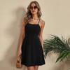 Amazon 2026 Primavera/Verano Vestido Sexy sin Tirantes, Espalda Descubierta, con Lazos, Versátil, para Principios de Verano, Vestido Exquisito para Tallas Pequeñas
