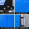 Rack de Material para Ferramentas de Hardware Placa Suspensa Rack de Exibição de Dupla Face Removível Oficina Furo Quadrado Placa Perfurada Rack de Armazenamento
