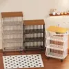 Prateleira de Armazenamento de Cozinha Cesta de Armazenamento de Frutas e Legumes de Múltiplas Camadas Carrinho de Lanches Móvel Multifuncional de Chão para Sala de Estar