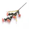 Flores de Azaleia Simuladas Feitas de Material PE, Decoração Caseira para Ano Novo Chinês DIY para Sala de Estar, Adereços Simples para Fotografia de Casamento, Buquê, Transfronteiriço