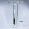 Acessórios de Iluminação de Cristal Pingente Triangular Cortina de Contas DIY Cortina de Porta de Cristal Tira de Vidro Peça Retangular Celebração de Casamento