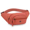 Nueva Bolsa de Cintura Casual para Teléfono Móvil para Mujer, Gran Capacidad, Bolso de Pecho Simple de Nylon, Ligero, Versátil, Repelente al Agua, Bolso Cruzado de un Solo Hombro
