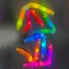Tubo dispensador Pop Tube color tubo telescópico corrugado juguetes divertidos para niños juguetes de tubo extensible