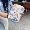 Bolsa de almacenamiento para cargador, cable de datos para auriculares, linda caricatura, bolsa para cámara ccd, portátil, caja organizadora, gran capacidad, dura