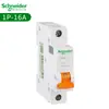 Interruptor automático Schneider serie E9 interruptor automático miniatura pequeño doméstico abierto al aire con protección contra fugas protección contra sobretensión y subtensión
