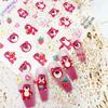Camuflaje 5D en relieve dibujos animados lindos pegatinas para uñas sanliou coolomi gato KT Pooh stitch calcomanías para uñas