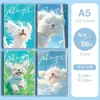 Cuaderno Cuadrado Partner B5 con Cubierta de Alta Calidad, Estilo Estético Xiaohongshu, Cuaderno Grueso Fresco A5 para Estudiantes y Oficina al por Mayor