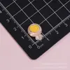 Mini Paletas de Nube Arcoíris de Dibujos Animados Accesorios de Resina DIY Pegamento de Crema Funda de Teléfono Pasador para el Cabello Accesorios para el Cabello Crocs