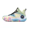 Nuevos Zapatos Deportivos 2023 Transpirables Tejido Fly Zapatos de Baloncesto Resistentes al Desgaste Antideslizantes Tenis Prácticos de Caña Alta Botas de Guerra para Estudiantes