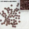 Botones esmerilados de 4 mm con dos agujeros botones para muñeca mini accesorios para ropa de muñeca ob11 ropa para muñeca bjd botones hechos a mano para DIY