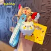 Colgante Llavero Original de Pokemon Muñeco de Dibujos Animados Lindo de Pikachu Colgante para Llavero de Coche de Pareja Venta al por Mayor