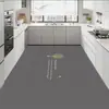 Las alfombrillas de suelo para cocina de lodo de diatomeas son antideslizantes y a prueba de aceite, se limpian con un paño y son lavables, alfombrillas para pies resistentes a las manchas en la entrada, alfombrillas absorbentes y alfombras