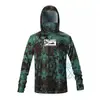 Moletom de Pesca ao Ar Livre Estilo Máscara Pelágica e Protetor de Pescoço, Proteção Solar, Toque de Seda Gelada, Manga Longa, Pesca com Isca, Estilo Masculino