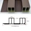 Fabricante Original Grade Plástica de Madeira WPC Painel de Parede de PVC Grade de Fundo Interna Placa Great Wall Grade de Fibra de Madeira de Bambu
