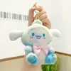 Llaveros de felpa de dibujos animados de moda, muñecos peludos lindos y peculiares, colgantes para mochila de pareja, venta al por mayor de accesorios